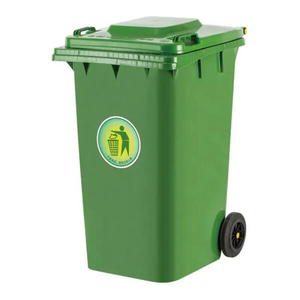 Mobile Outdoor Large Capacity Waste Collection Plastic Waste Bin - Image 11