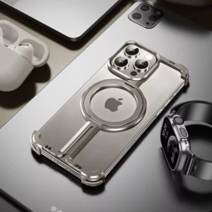 Luxury Premium OATSBASF Minimalist Wireless Magsafe  Case Cover For iPhone Series