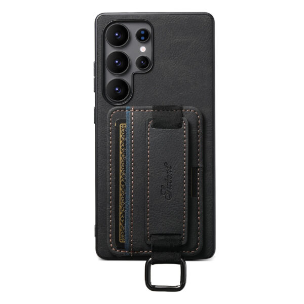 Luxury Premium Wrist Strap Protective PU Leather Card Slot case Cover For Samsung Galaxy S22 Ultra/S24 Ultra/S25 Ultra - Image 16