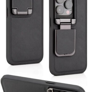 Luxury Premium Nilkin Flip Kickstand Camera Lens Fold  Holder Protector Case Cover For iPhone Series