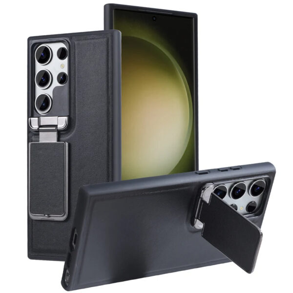 Luxury Premium Nilkin Flip Kickstand Camera Lens Fold  Holder Protector Case Cover For Samsung Galaxy S Series - Image 2