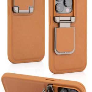 Luxury Premium Nilkin Flip Kickstand Camera Lens Fold  Holder Protector Case Cover For iPhone Series