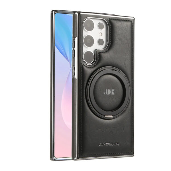 Luxury Premium Kickstand Magnetic Leather Phone Case For Samsung Galaxy S24 Ultra/S25 Ultra - Image 10