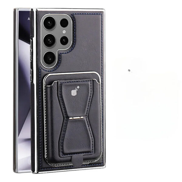 Luxury Premium Leather Magnetic Magsafe Card Slot High Business Leather Phone cover For Samsung Galaxy S Series - Image 9