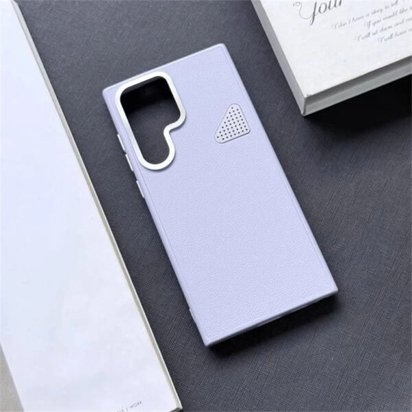 Luxury Premium Luxury Lychee Skin Leather Hard Back Cover Cooling Shockproof Bumper Case Cover For Samsung Galaxy S Series - Image 11
