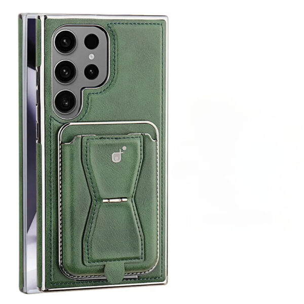 Luxury Premium Leather Magnetic Magsafe Card Slot High Business Leather Phone cover For Samsung Galaxy S Series - Image 10