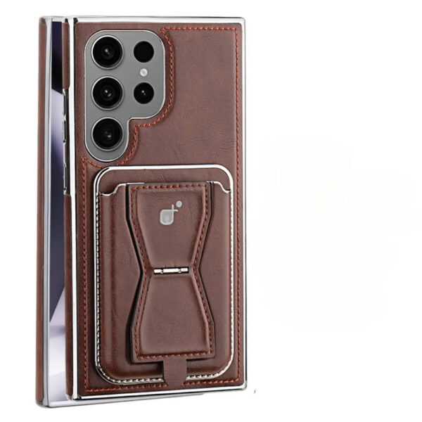 Luxury Premium Leather Magnetic Magsafe Card Slot High Business Leather Phone cover For Samsung Galaxy S Series - Image 11