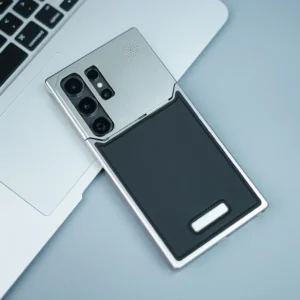Luxury Premium Leather Aromatherapy Aluminium Alloy Frameless Case Cover For Samsung Galaxy S Series