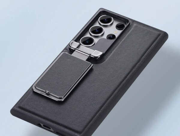 Luxury Premium Nilkin Flip Kickstand Camera Lens Fold  Holder Protector Case Cover For Samsung Galaxy S Series - Image 13