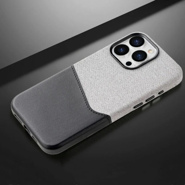 Luxury Premium Magsafe Wireless Leather Fiber Flocked Wallet Holder Case Cover For iPhone Series - Image 15
