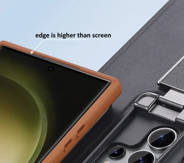Luxury Premium Nilkin Flip Kickstand Camera Lens Fold  Holder Protector Case Cover For Samsung Galaxy S Series - Image 15