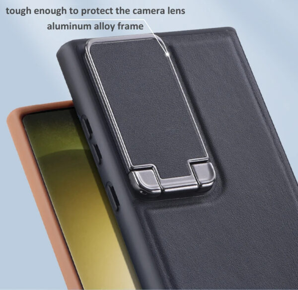 Luxury Premium Nilkin Flip Kickstand Camera Lens Fold  Holder Protector Case Cover For Samsung Galaxy S Series - Image 17