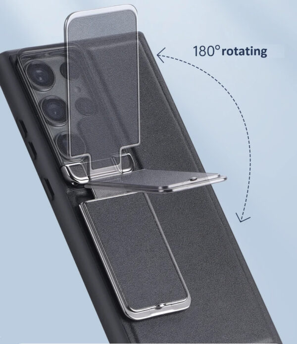 Luxury Premium Nilkin Flip Kickstand Camera Lens Fold  Holder Protector Case Cover For Samsung Galaxy S Series - Image 18