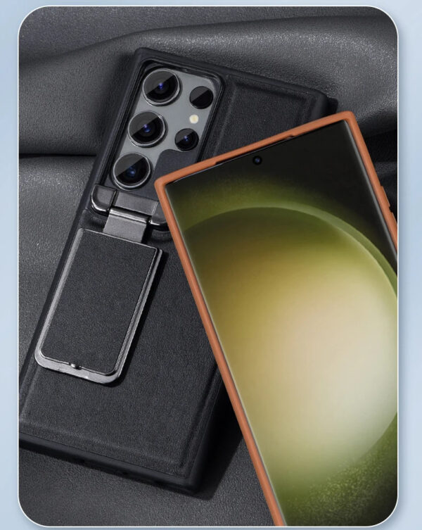 Luxury Premium Nilkin Flip Kickstand Camera Lens Fold  Holder Protector Case Cover For Samsung Galaxy S Series - Image 20