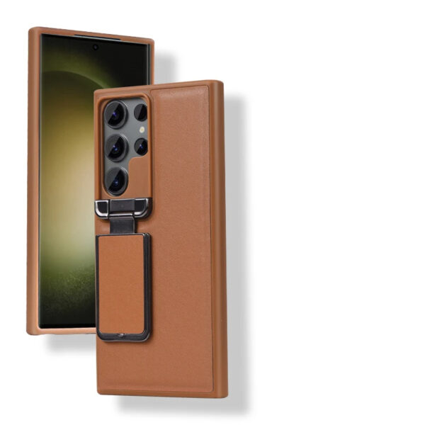 Luxury Premium Nilkin Flip Kickstand Camera Lens Fold  Holder Protector Case Cover For Samsung Galaxy S Series - Image 23