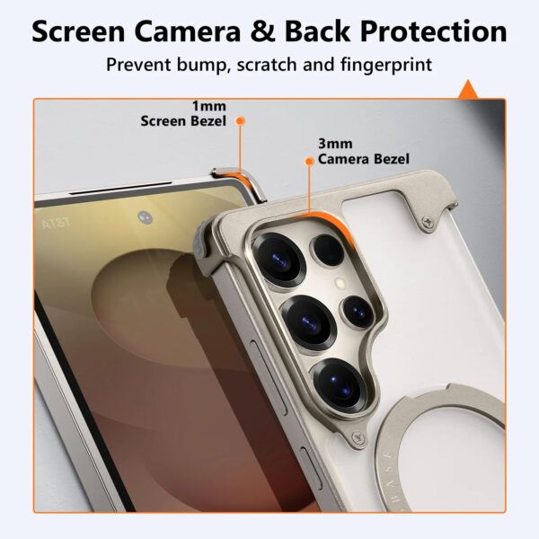 Luxury Premium Magnetic Stand Wireless Charging Anti-Yellowing Shockproof Slim Case Cover For Samsung Galaxy S Series - Image 27