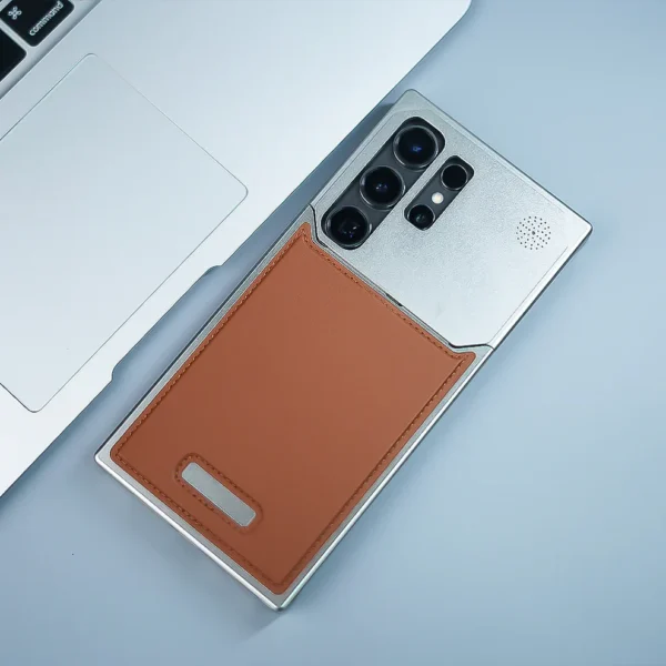 Luxury Premium Leather Aromatherapy Aluminium Alloy Frameless Case Cover For Samsung Galaxy S Series - Image 12