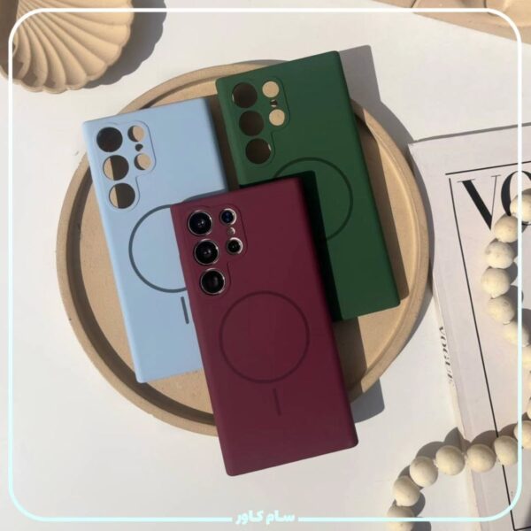 Luxury Premium Silicone Magsafe Wireless Charge Bumper Case Cover For Samsung Galaxy S Series - Image 40