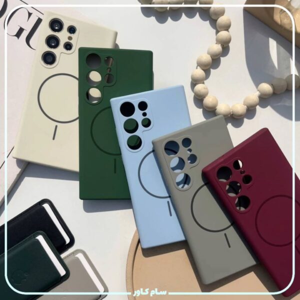 Luxury Premium Silicone Magsafe Wireless Charge Bumper Case Cover For Samsung Galaxy S Series - Image 44