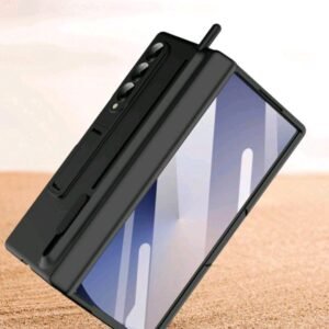 Luxury Premium 360 Full Protection Hinge Pen Folding Case Cover For Samsung Galaxy Z Fold 3/Z Fold 4