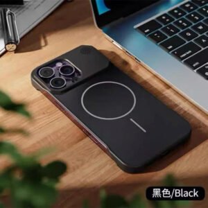 Luxury Premium MagSafe AG Matte Aromatherapy Fragrance Frameless Hard Case Cover For iPhone Series