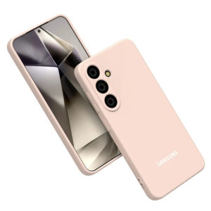 Official Silky Soft Silicone Case Cover and 3D Glass Protector For Samsung Galaxy A14/A34/A54