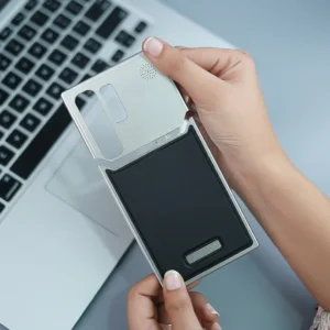 Luxury Premium Leather Aromatherapy Aluminium Alloy Frameless Case Cover For Samsung Galaxy S Series