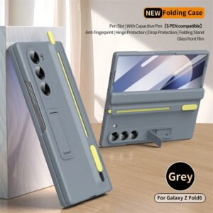 Luxury Premium 360 Full Protection Hinge Pen Folding Case Cover For Samsung Galaxy Z Fold 3/Z Fold 4