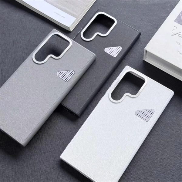 Luxury Premium Luxury Lychee Skin Leather Hard Back Cover Cooling Shockproof Bumper Case Cover For Samsung Galaxy S Series - Image 15
