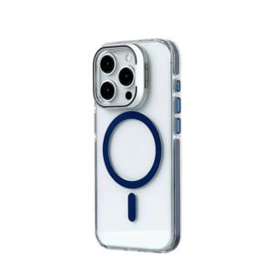 Luxury Premium Transparent Invisible Lens KickStand MagSafe Phone Case Cover For iPhone series