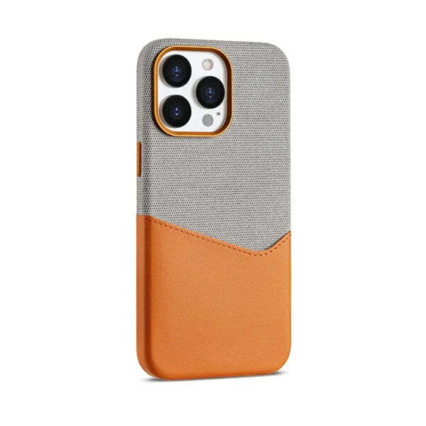 Luxury Premium Magsafe Wireless Leather Fiber Flocked Wallet Holder Case Cover For iPhone Series - Image 26