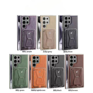 Luxury Premium Leather Magnetic Magsafe Card Slot High Business Leather Phone cover For Samsung Galaxy S Series
