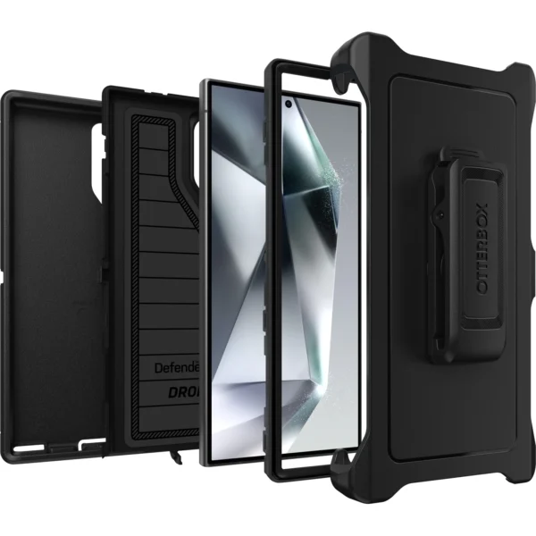 Luxury Premium OtterBox Defender Pro Series Case Cover For Samsung Galaxy S24 Ultra/S25 Ultra - Image 3