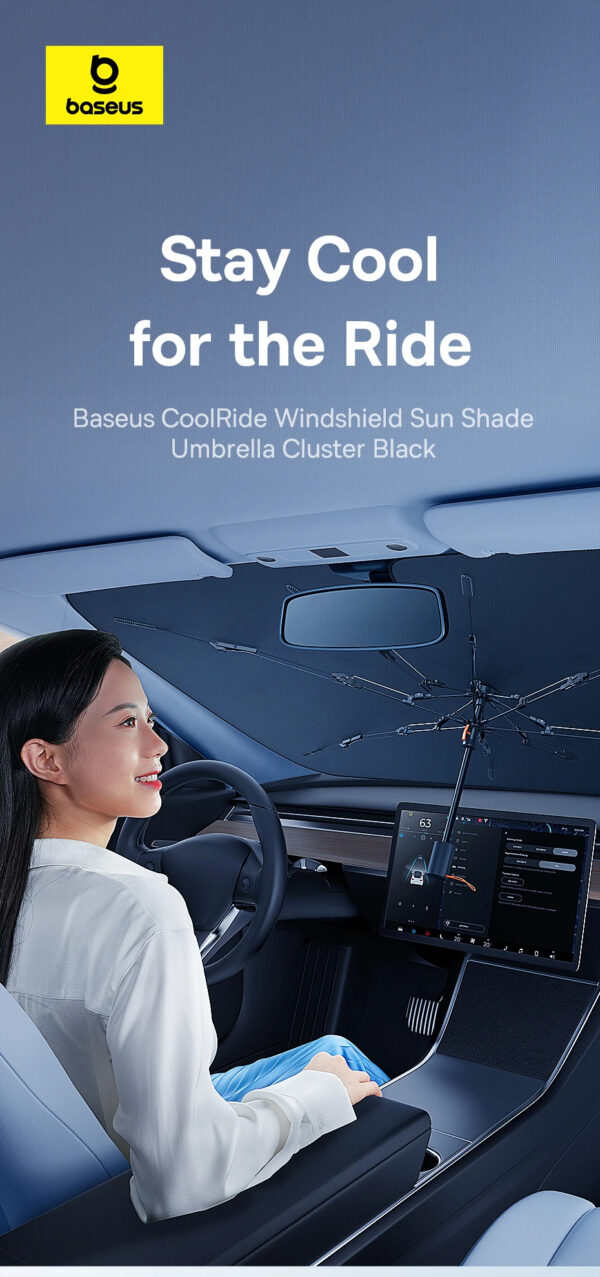 Luxury Premium Uv Protection Folding High Shading Windshield High Shading Silver Sunshade - Image 2