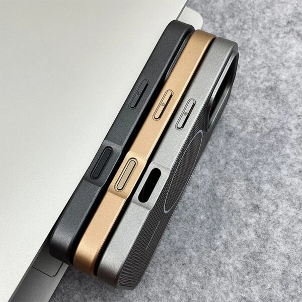 Luxury Premium Magnetic Carbon Fiber Texture MagSafe Phone Case Cover for iPhone 15 Pro Max/16 Pro Max - Image 15