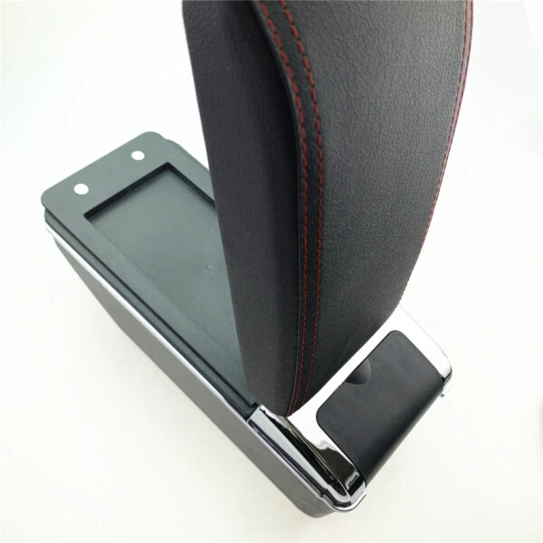 Luxury Premium Microfibre Leather Universal Armrest Centre Console Storage Box - Image 45