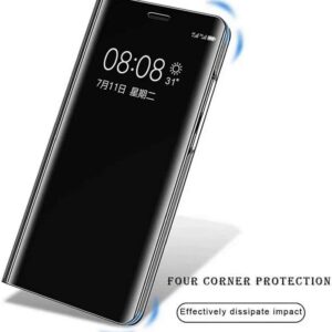 Luxury Premium Smart mirror flip case stand function, Mirror Plating Full Body 360°Smart Cover Protection for Samsung Galaxy A Series