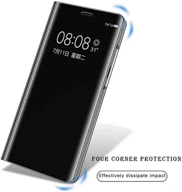 Luxury Premium Smart mirror flip case stand function, Mirror Plating Full Body 360°Smart Cover Protection for Samsung Galaxy A Series - Image 15