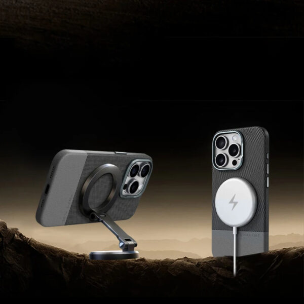 Luxury Premium Business Hit Color Relief Leather Wireless Charging Case Cover For iPhone Series - Image 26