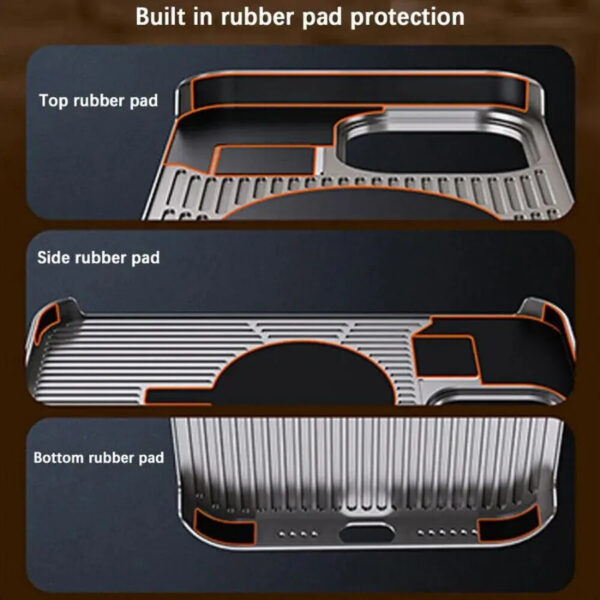 Luxury Premium Metal Frameless Magnetic Aluminum Alloy Wooden Magsafe Wiresss Shockproof Case  Cover For iPhone Series - Image 6