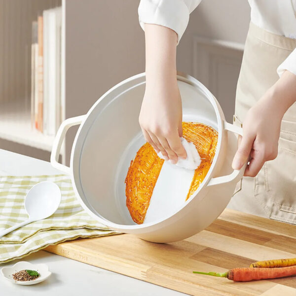Luxury Premium Modern Design Enamel Cast Iron Cookware High Quality Metal Pans Casserole Set - Image 6