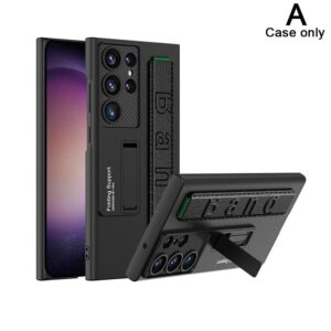 GKK Finger Hand Grip Band Belt Strap Case Cover For Samsung Galaxy S24 Ultra