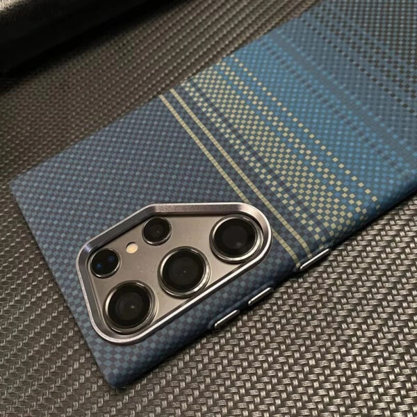 Luxury Premium Business Ultra Thin Carbon Fiber Texture Magsafe Wireless Phone Cover For Samsung Galaxy S Series - Image 19
