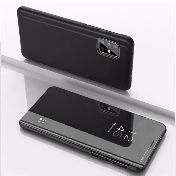 Luxury Premium Smart mirror flip case stand function, Mirror Plating Full Body 360°Smart Cover Protection for Samsung Galaxy A Series - Image 36