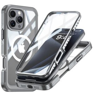 Luxury Premium Full Body Protection 360 Degrees Double Sided Magsafe Shockproof Case Cover For iPhone Series