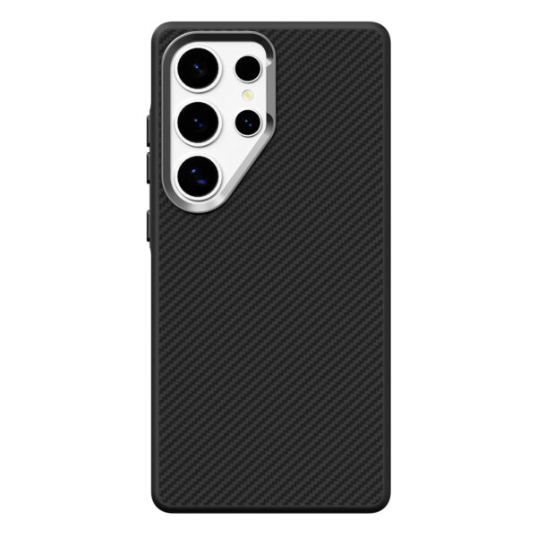 Luxury Premium Business Ultra Thin Carbon Fiber Texture Magsafe Wireless Phone Cover For Samsung Galaxy S Series - Image 6