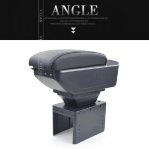 Luxury Premium Microfibre Leather Universal Armrest Centre Console Storage Box