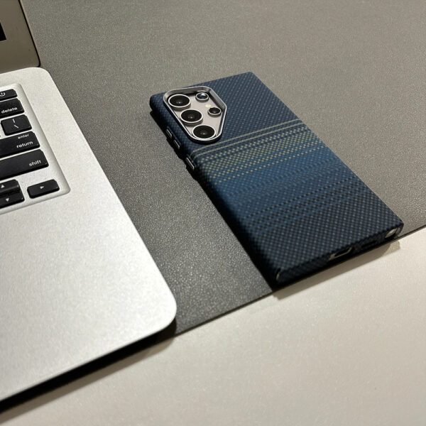 Luxury Premium Business Ultra Thin Carbon Fiber Texture Magsafe Wireless Phone Cover For Samsung Galaxy S Series - Image 21