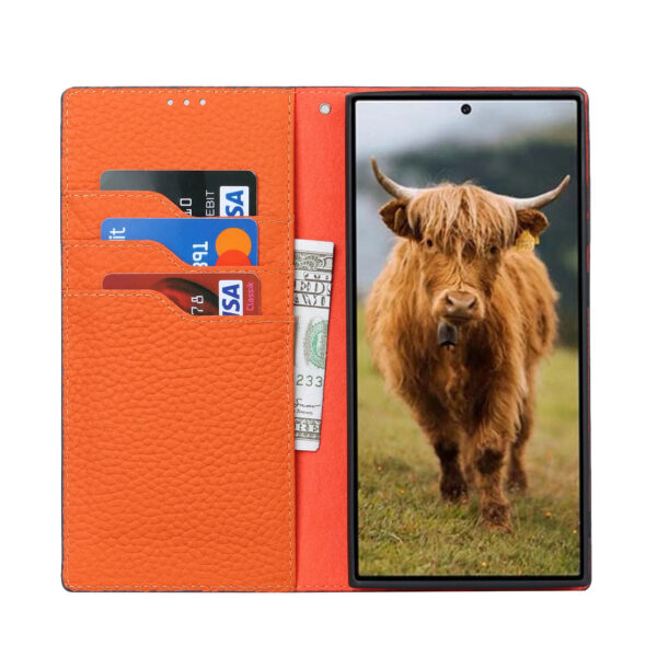 Luxury Premium Retro Flip PU Leather Magnetic Wallet Anti-theft Case For Samsung Galaxy S Series - Image 11