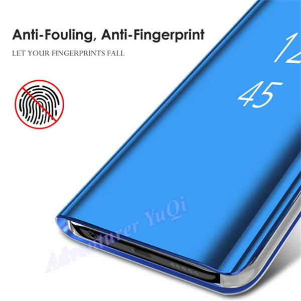 Luxury Premium Smart mirror flip case stand function, Mirror Plating Full Body 360°Smart Cover Protection for Samsung Galaxy A Series - Image 22